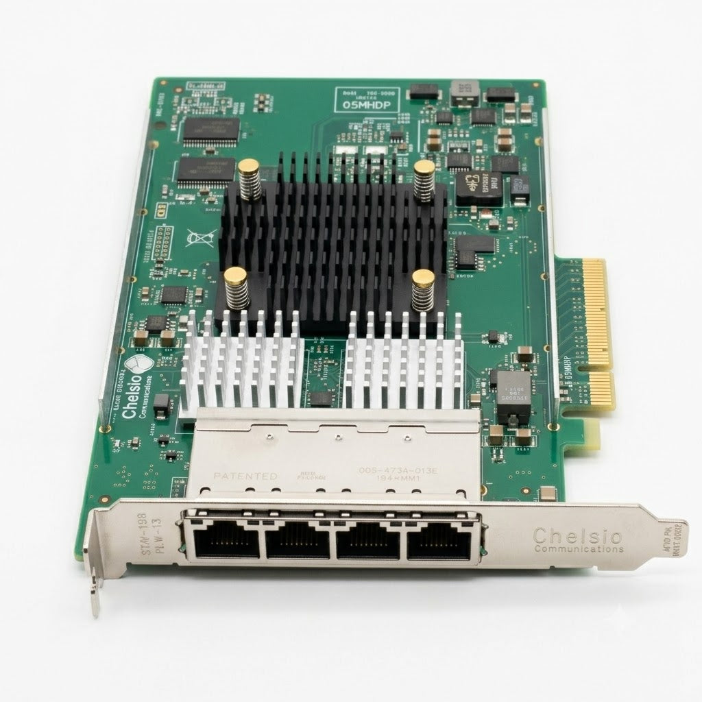 Dell 05MHDP Chelsio 4-PORT 10GB-T Adapter Card