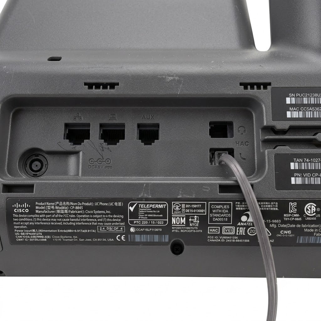 Cisco UC Phone CP-8845 IP Phone