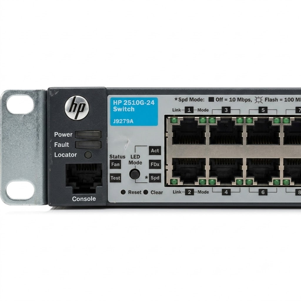 HP 2510G-24 J9279A 10 / 100 / 1000 24 Port Switch
