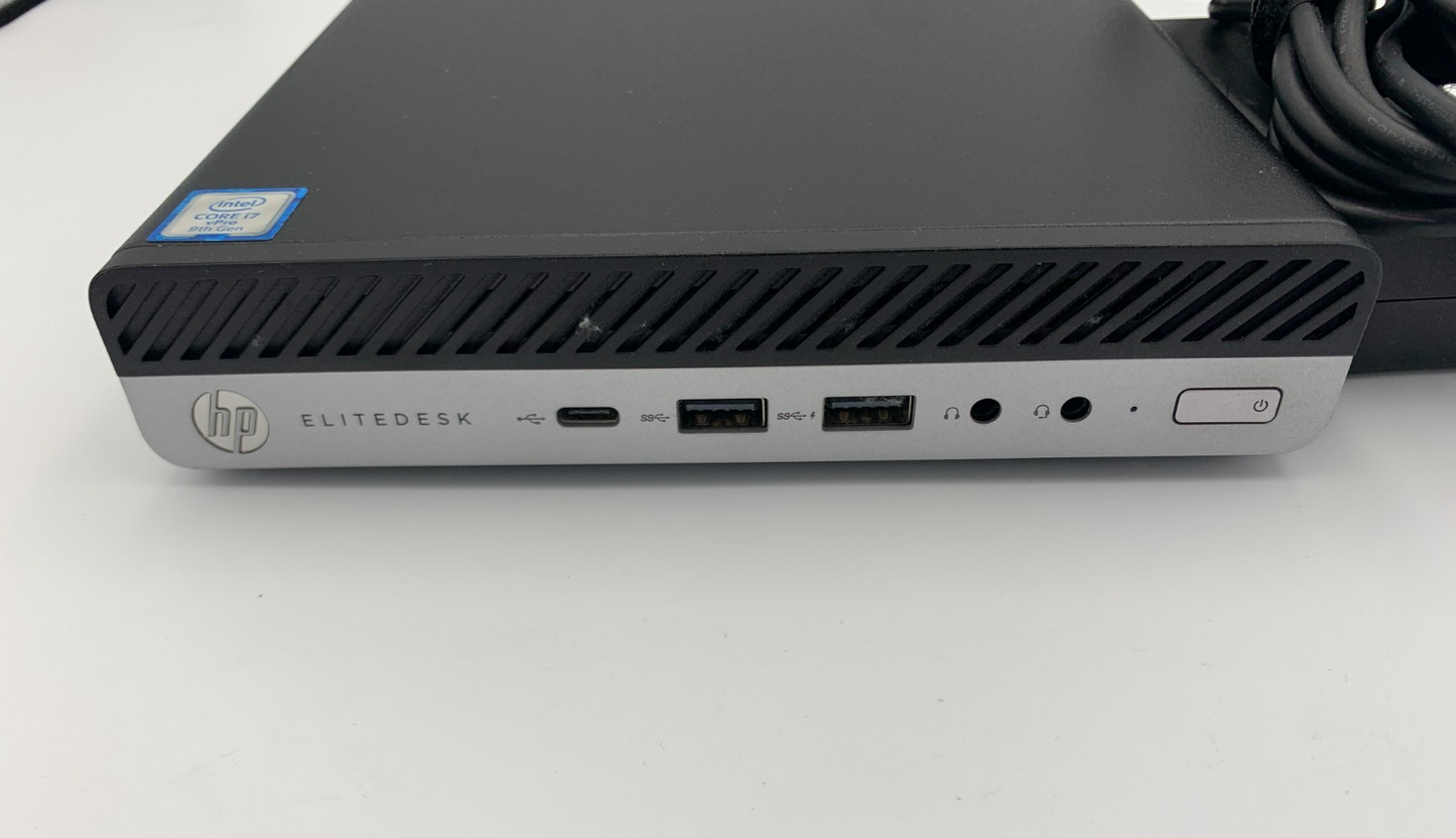 HP EliteDesk 800 G5 Mini i7-9700T 2.00GHz / 16GB / 256GB SSD1
