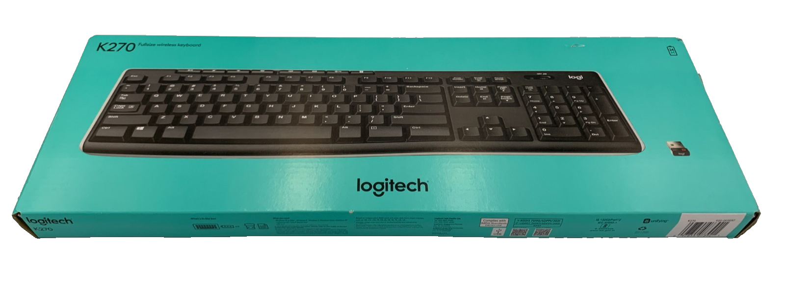 Logitech Full Size Wireless Keyboard K2700