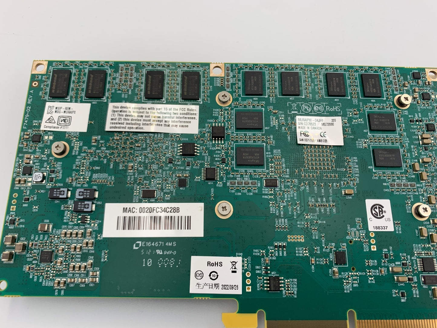 Matrox MURAIPXI-D4JHF Mura IPX 4K Capture and IP Decode2