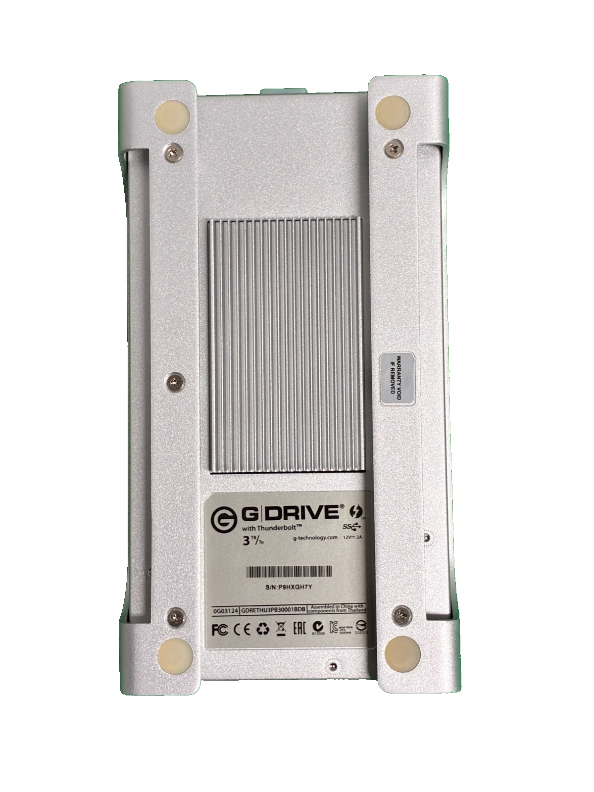 G Technology G Drive - 0G03124 With Thunderbolt 3TB  Hard Drive1