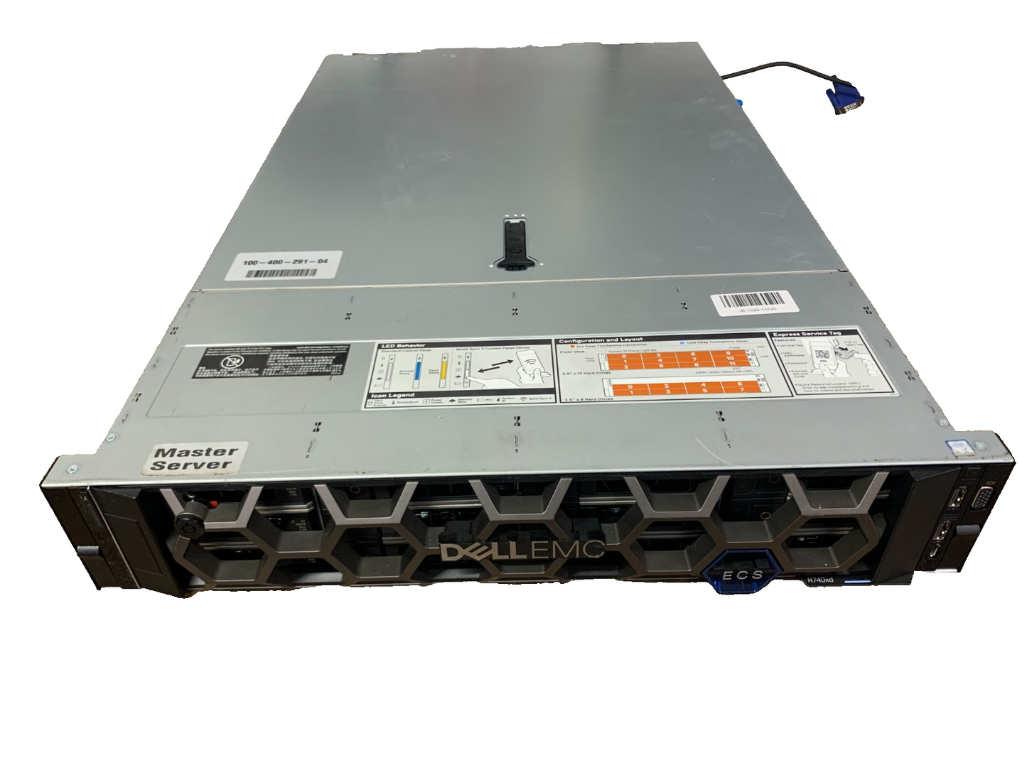 Dell EMC PowerEdge R740XD Xeon Bronze 3106 1.70GHz / 128GB Ram / 12x 8TB HDD0