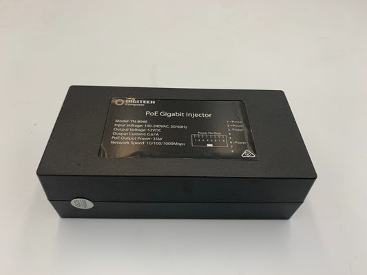 DIGITECH PoE Gigabit Injector YN-8040 With PSU0