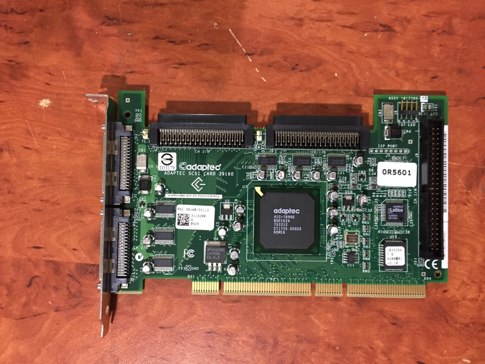 Adaptec ASC-39160 / Dell3 Dual Channel Ultra160 SCSI PCI-X Card0