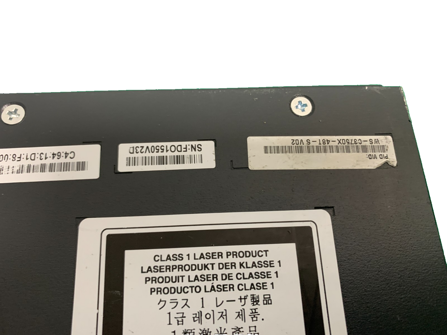 Cisco catalyst 3750-X Series WS-C3750X-48T-S 48 Port Switch With C3KX-NM-10G2