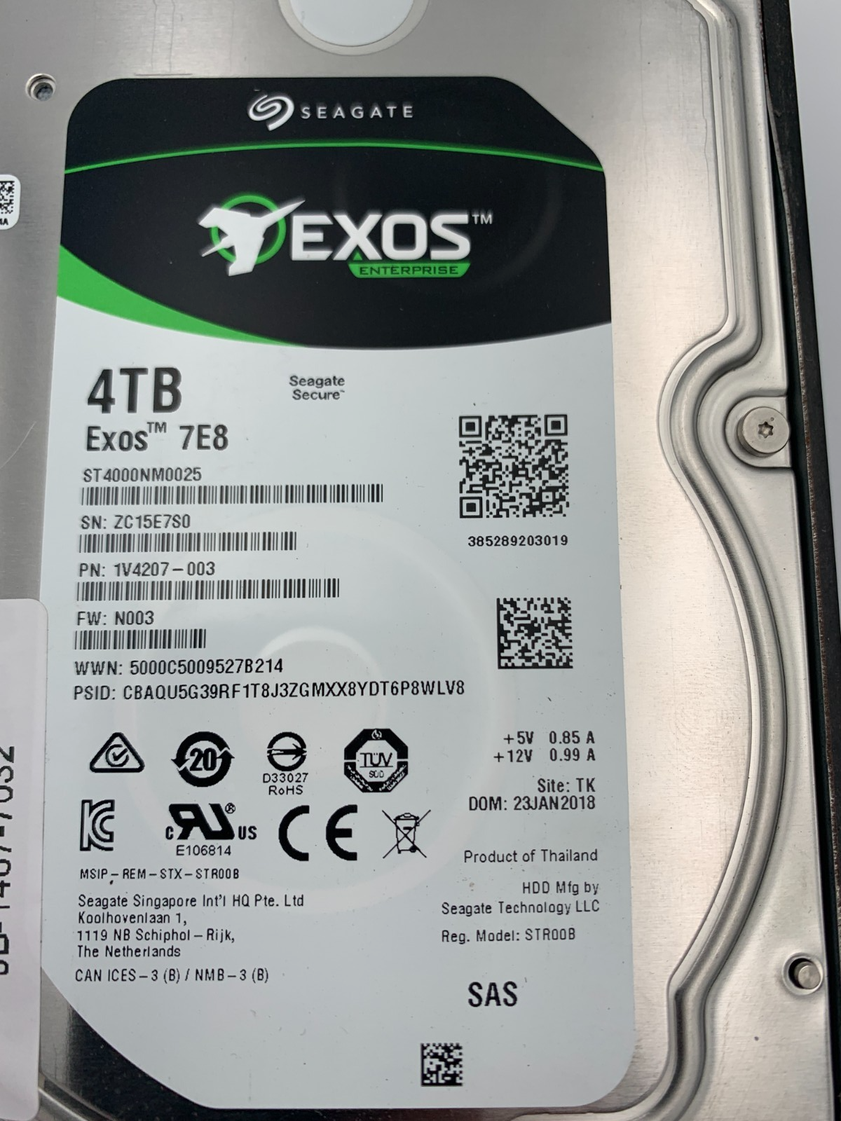 Seagate EXOS Enterprise 4TB 7E8 3.5" SAS Hard Drive2