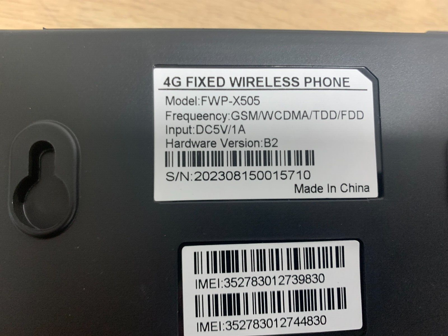 Lte 4G Volte Fixed Wireless Phone FWP-X5051