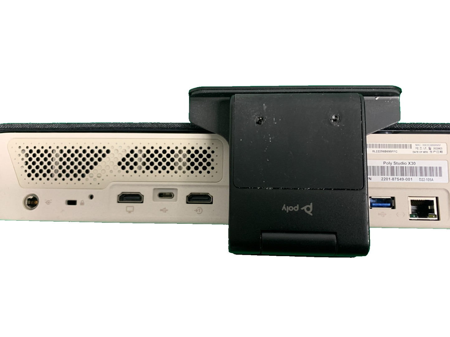Poly Studio X30 2201-87549-001 Video Conference Bar No PSU1
