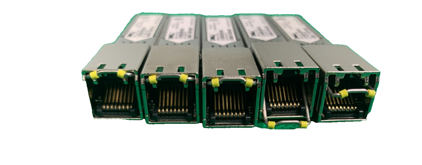 Lot of 5 Dell 0XTY28 SFP-1G-T Transceiver Module1