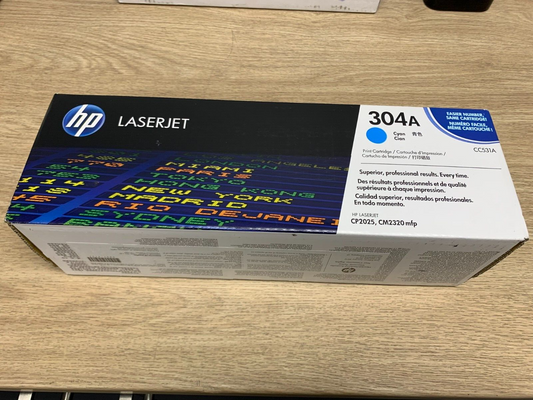 HP LaserJet 304A Cyan CC531A Cartridge for HP CP2025 CM2320mfp0