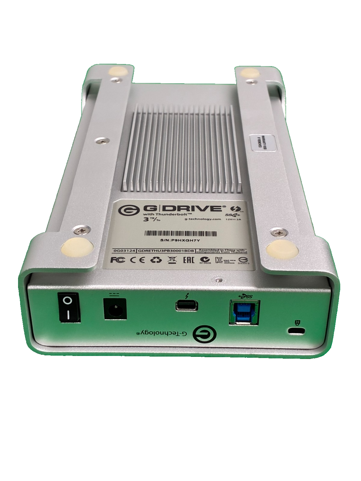G Technology G Drive - 0G03124 With Thunderbolt 3TB  Hard Drive0