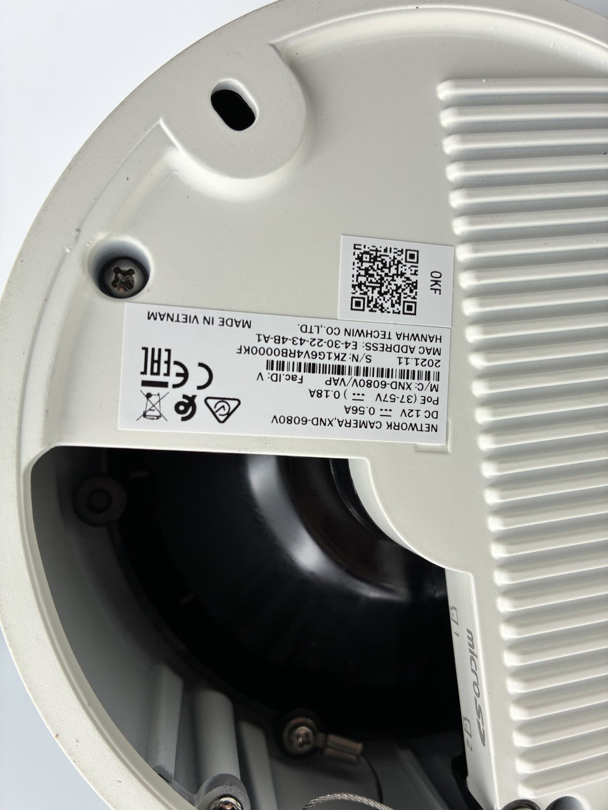 Hanwha Techwin Wisenet XND-6080V/VAP 2MP 1080P Network Dome Camera1