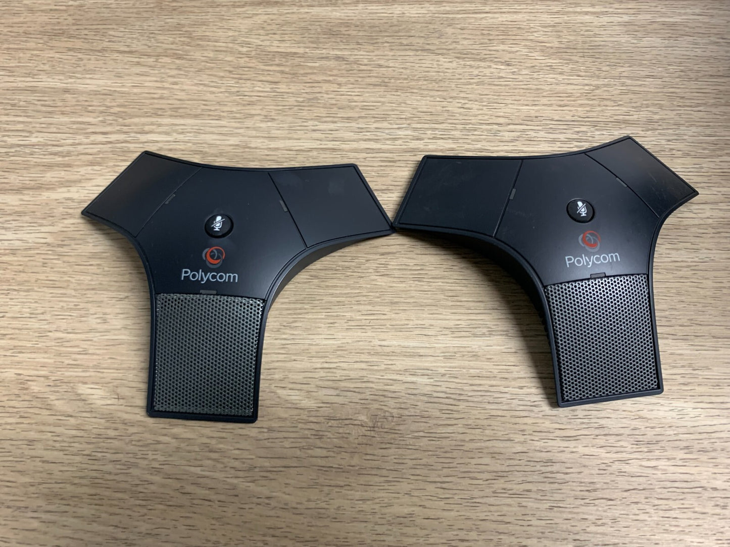 2x Polycom SoundStation IP 7000 Extended Microphone 2201-40040-0010
