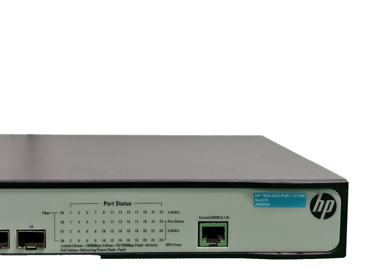 HP JG926A 1920-24G-POE (370W) PoE 24 Port Ethernet Switch2