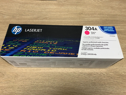HP LaserJet 304A Magenta CC533A Cartridge for HP CP2025 CM2320mfp0
