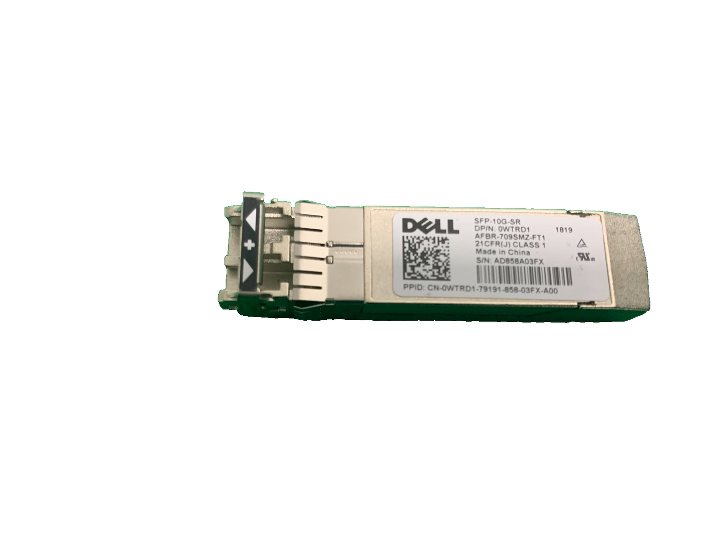 Dell 0WTRD1 10G SFP+ SR 850NM Transceiver0