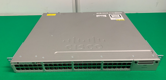 Cisco Catalyst 3850 48 Port PoE+ WS-C3850-48P-S Gig Switch0
