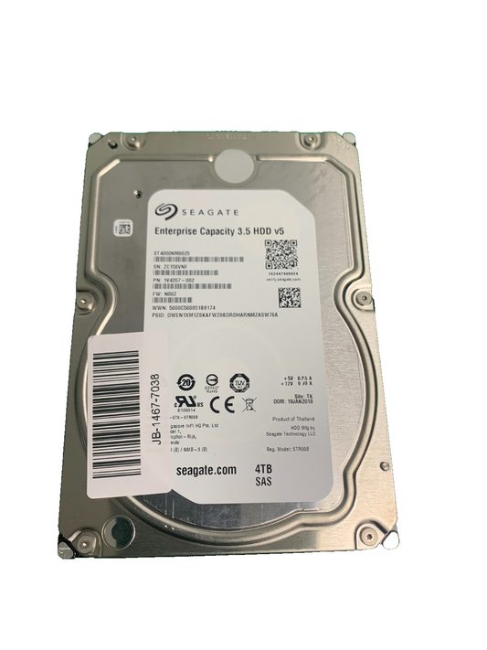 Seagate Enterprise Capacity 3.5" 4TB SAS Hard Drive0