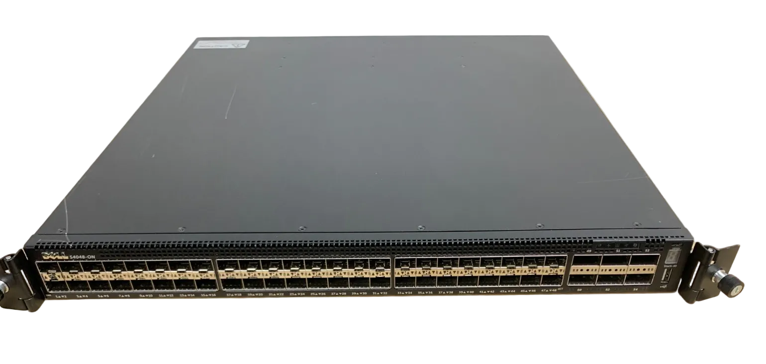 Dell S4048-ON 48x 10GbE SFP+ and 6x 40GbE QSFP+ ports Network Switch0