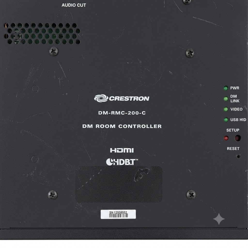 Crestron DM-RMC-200-C DM Room Controller With PSU