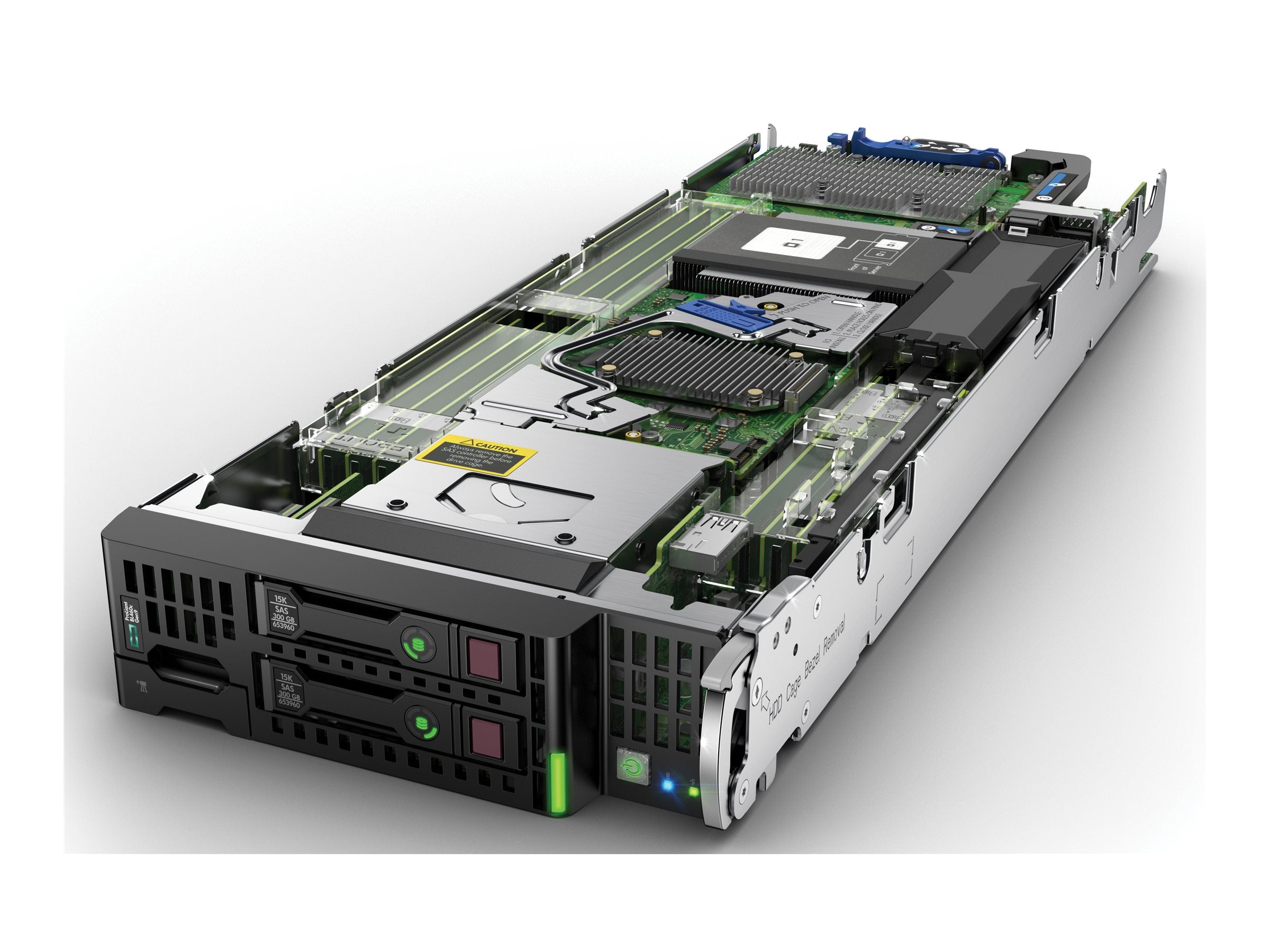 HP Proliant BL460C Gen9 Blade 2x Xeon E5-2695V3 / 256GB Ram / No HDD
