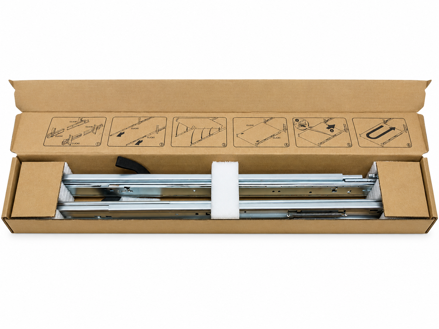Dell 09D83F Rail Kit Sliding For R320/420/620 0Y4DJC