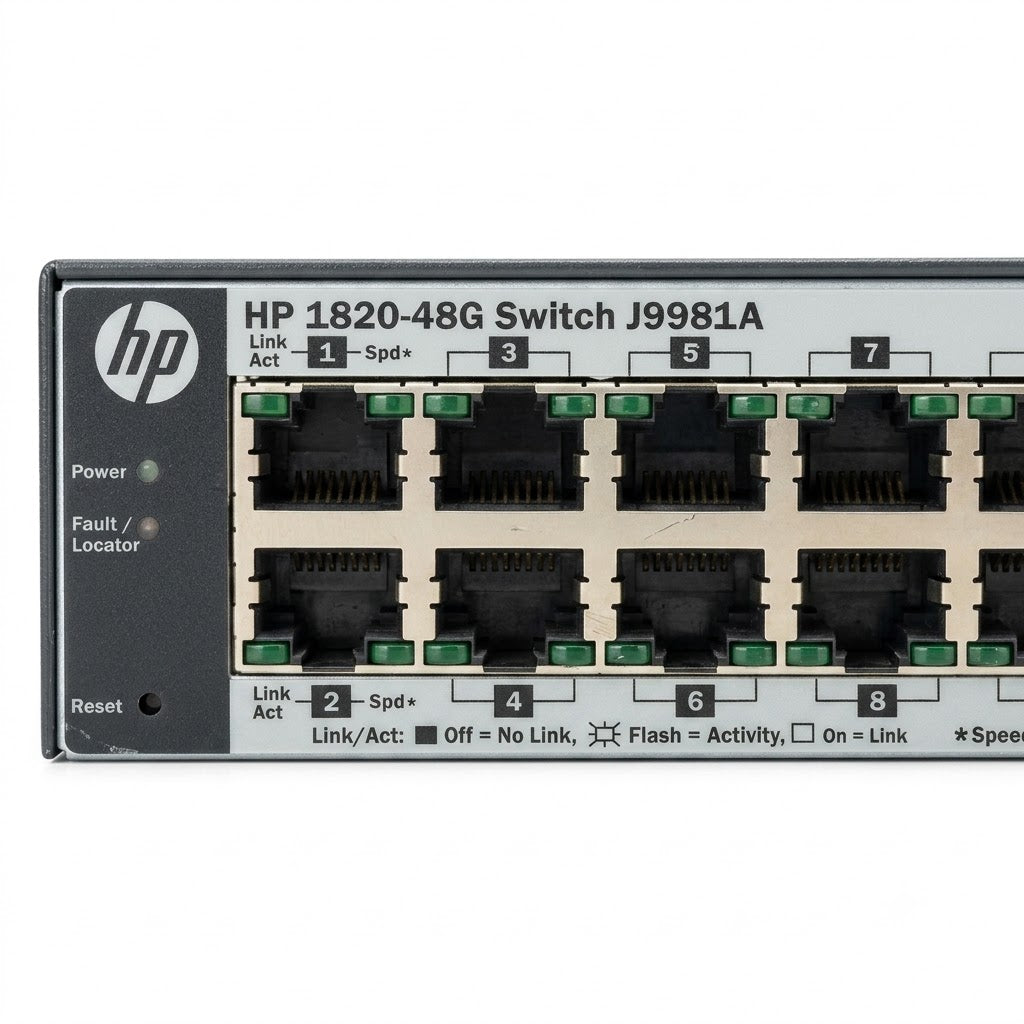 HP 1820-48G 10/100/1000 48 Port Switch J9981A