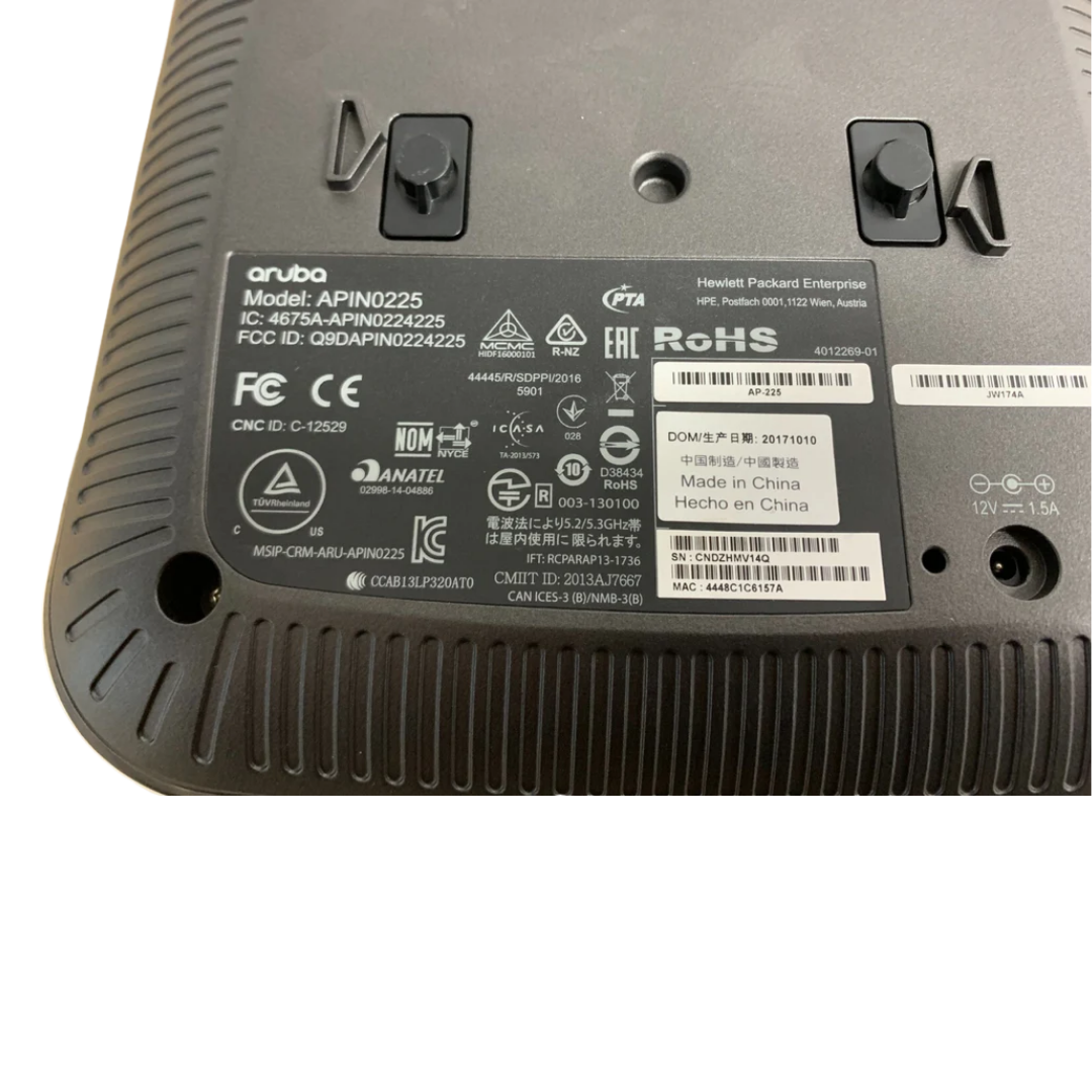 Aruba APIN0225 Enet PoE Wireless Access Point