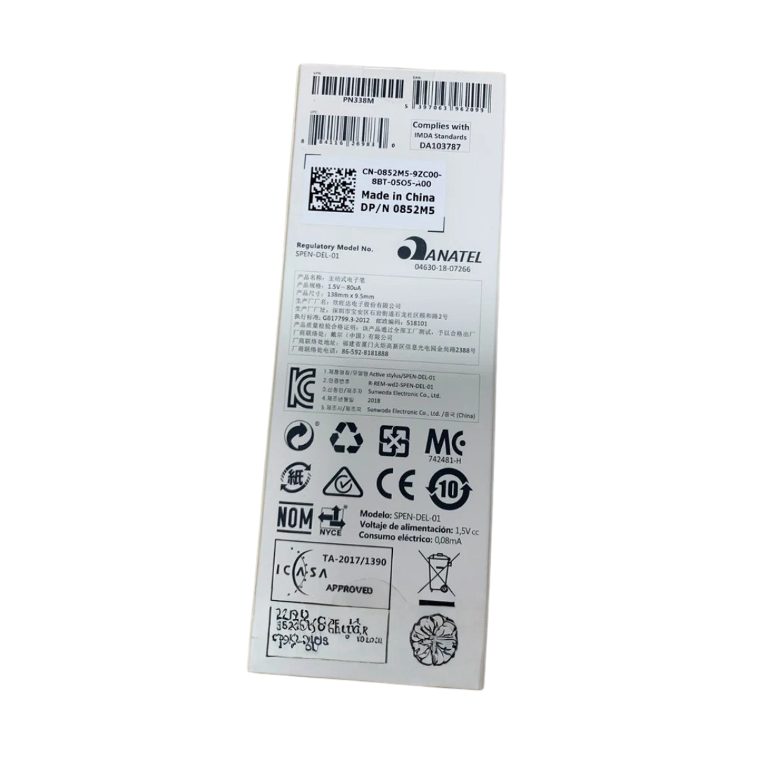 Dell Active Pen Stylus 0852M5 Silver PN338M for Inspiron 13 15 Latitude 3390