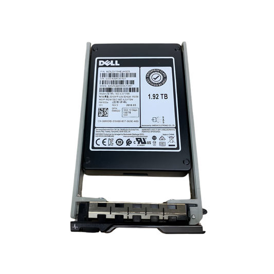 Dell 1.92TB SSD SAS 2.5" 12Gbps Server HDD With Caddy