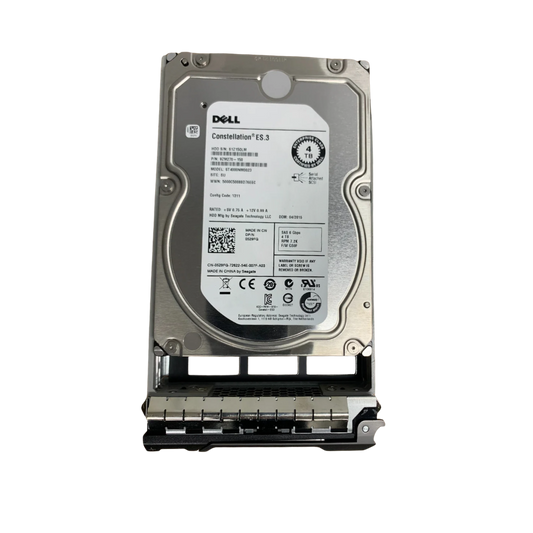 Dell Constellation 4TB 3.5" SAS 6Gbps Hard Drive 0529FG 7.2K