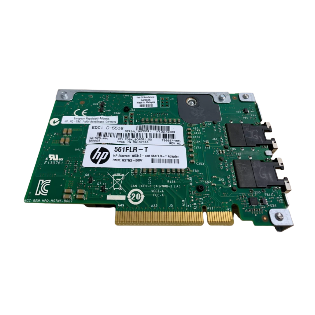 HP Ethernet 10Gb 2-Port 561FLR-T Adapter 701525-001