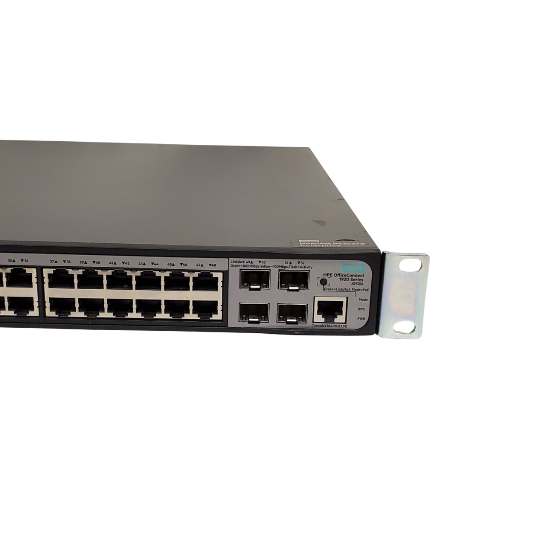 HP 1920 48G PoE+ 370W JG928A 48-Port Gigabit Switch