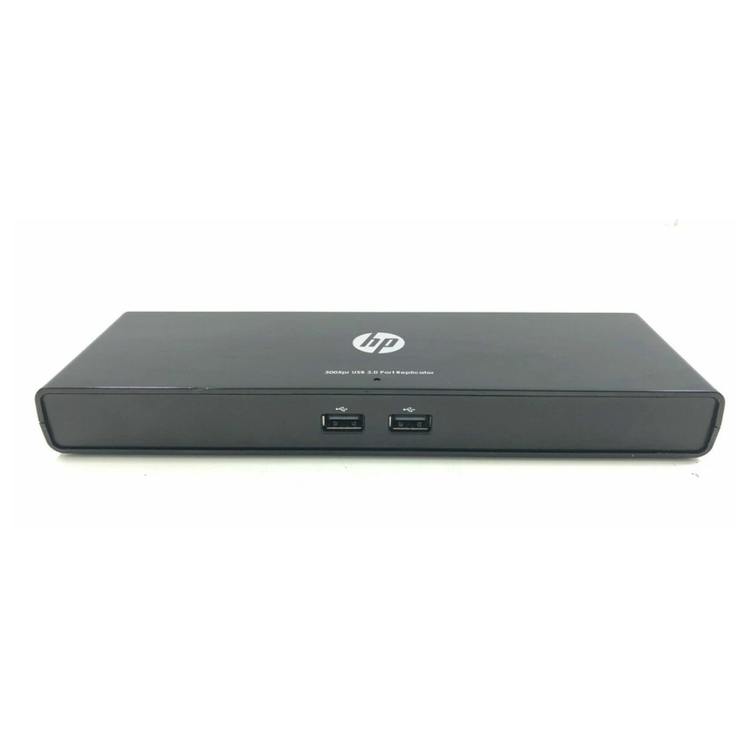 HP 3005pr USB 3.0 HDMI Port Replicator With Adapter