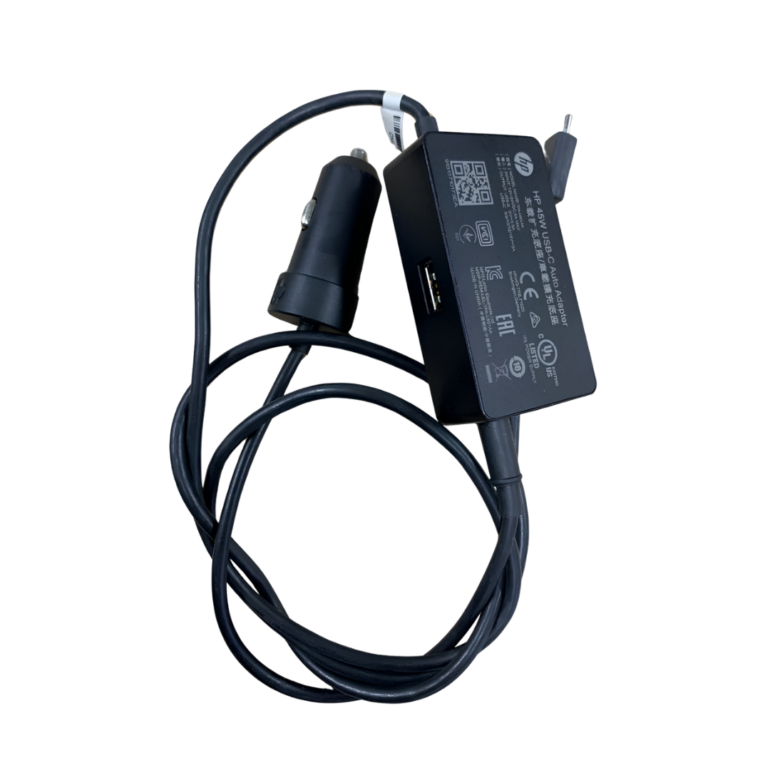 HP 45W USB-C Car Auto Adapter / Charger 915485-001