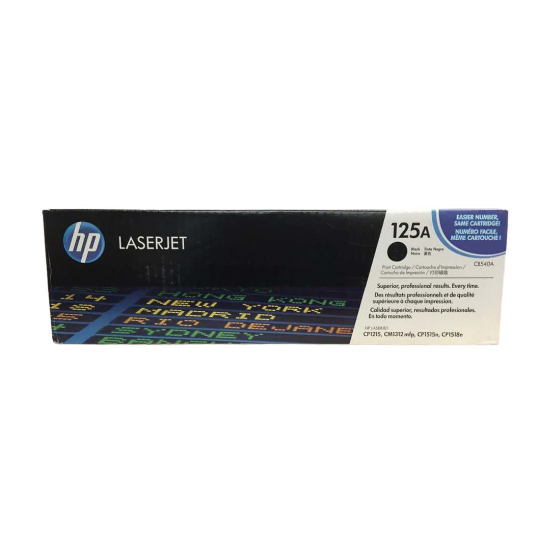 HP LaserJet 125A Black Toner Cartridge CB540A