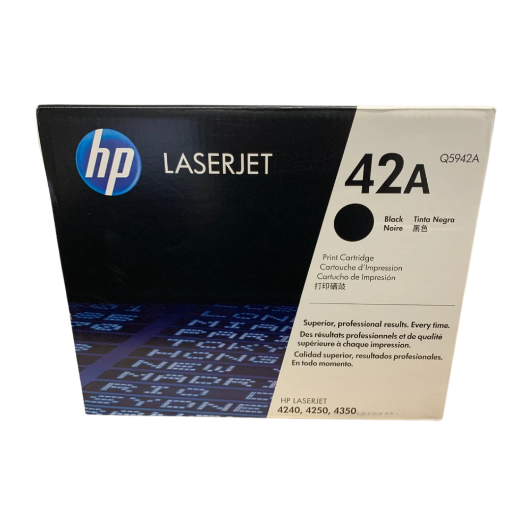 HP LaserJet 42A Q5942A Black Print Cartridge for 4240, 4250, 4350