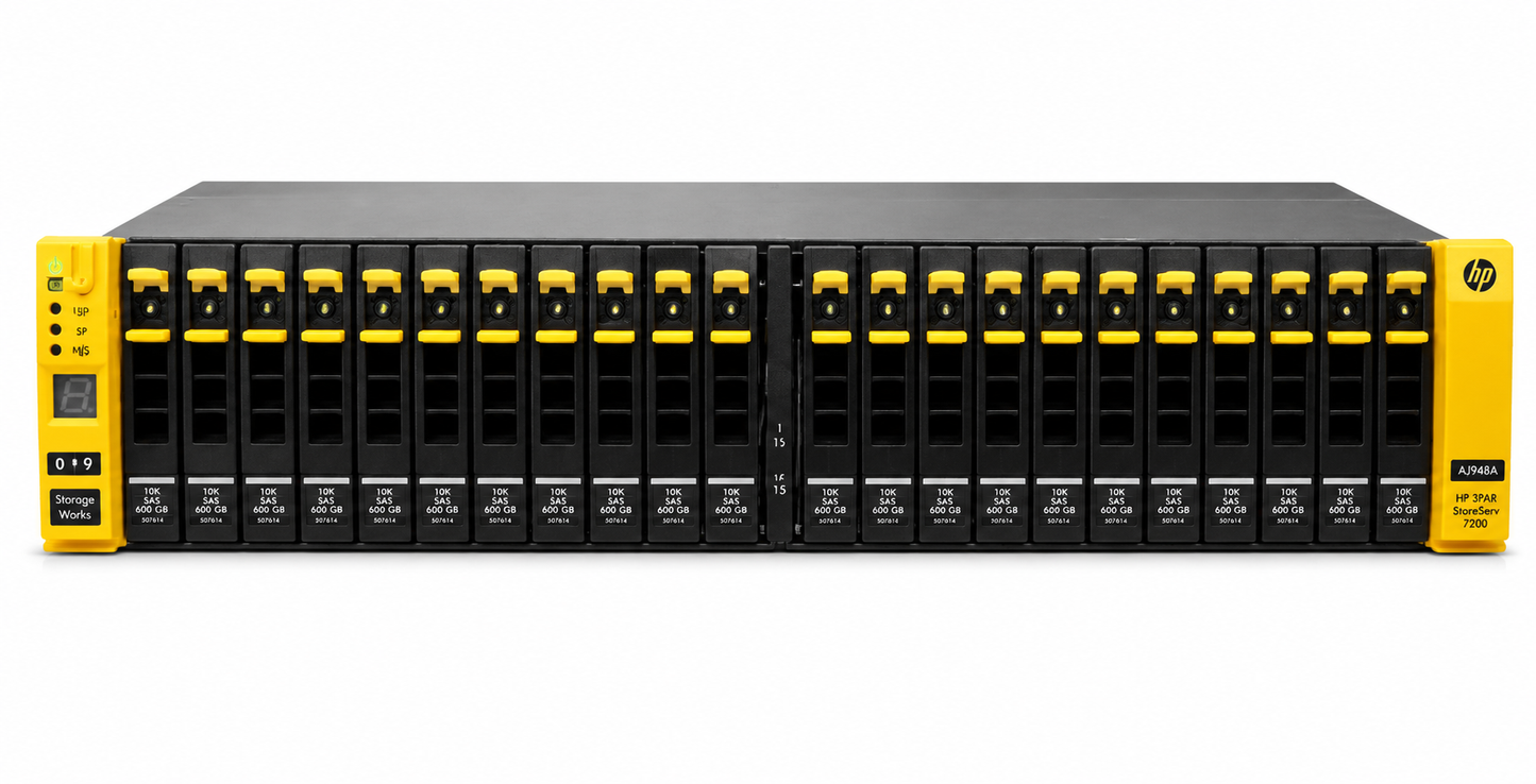 HP Driveshelf M6710 Storage Array With 24x 600GB SAS 2.5" Hard Drives