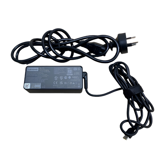 Lenovo Genuine USB-C Laptop Charger 65W AC Adapter PSU With Cable