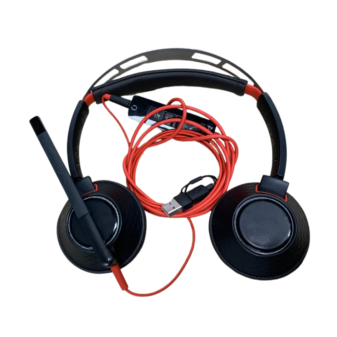 Plantronics Poly Blackwire C5220T  Stereo USB Business Headset