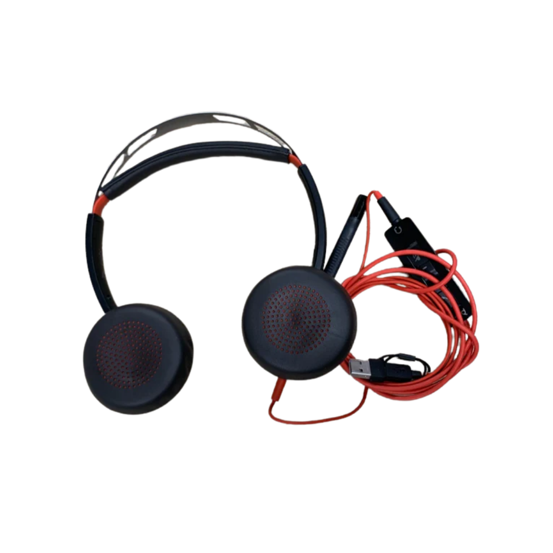 Plantronics Poly Blackwire C5220T  Stereo USB Business Headset