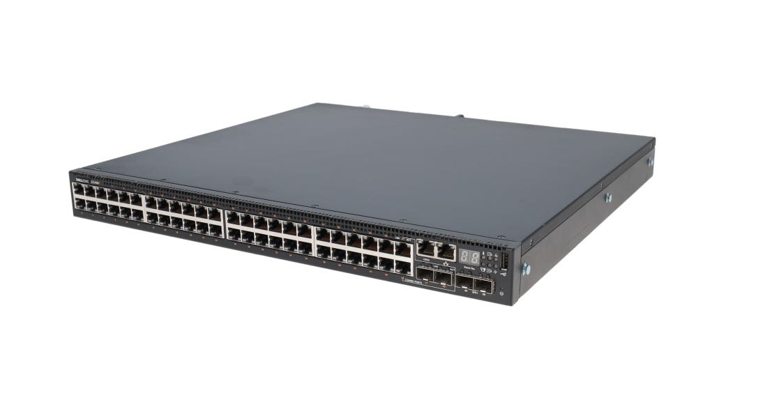Dell S3148P 48-Port PoE+ Gigabit Managed Switch w/ 2x 10Gb SFP
