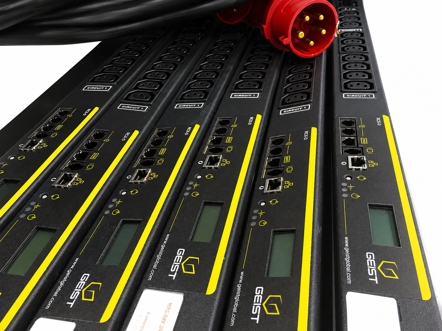 Geist RCX-D Three Phase 250v PDU Powered Metered Remote Monitoring