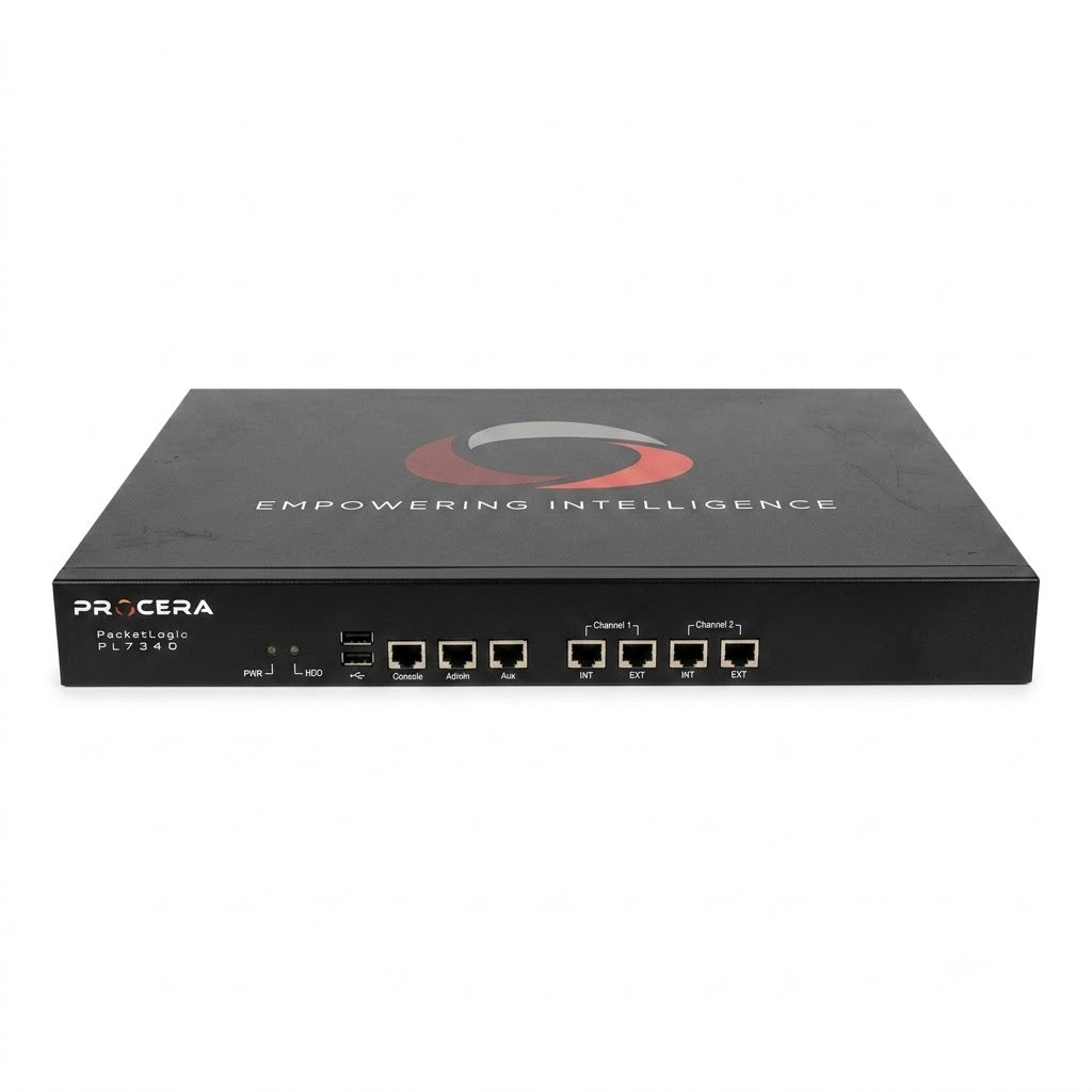Procera PacketLogic PL7340 16GB Ram 64GB SSD