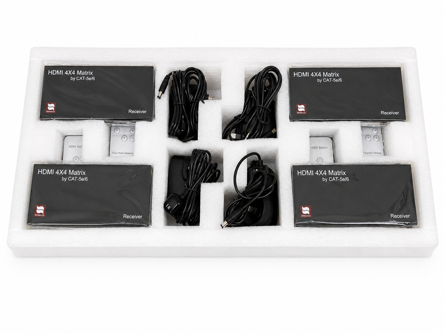 Altronics A 3524 HDMI 4X4 Matrix Receiver With Cat52/6 & IR