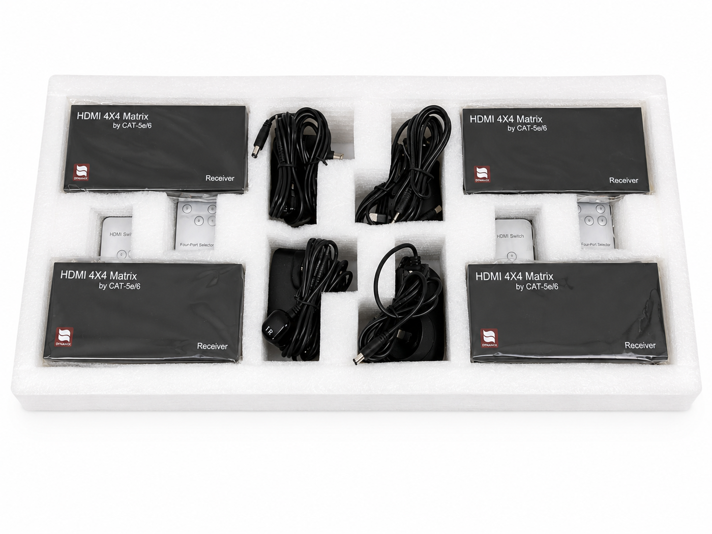 Altronics A 3524 HDMI 4X4 Matrix Receiver With Cat52/6 & IR