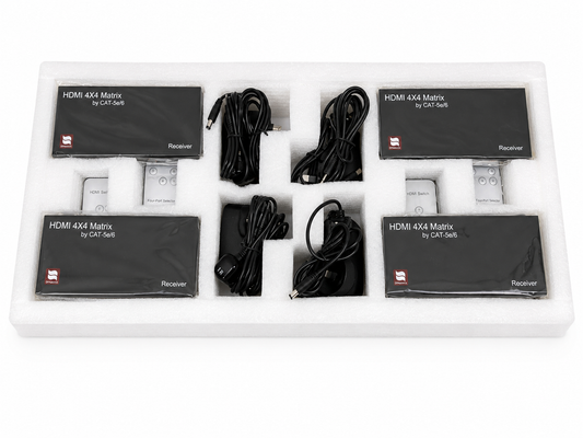 Altronics A 3524 HDMI 4X4 Matrix Receiver With Cat52/6 & IR