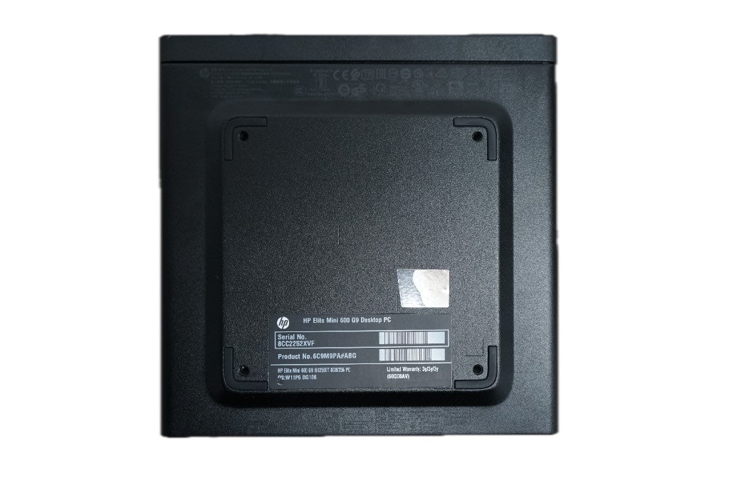 HP Elite Mini 600 G9 i5-12500T 16GB 512GB NVMe SSD Win11 Pro